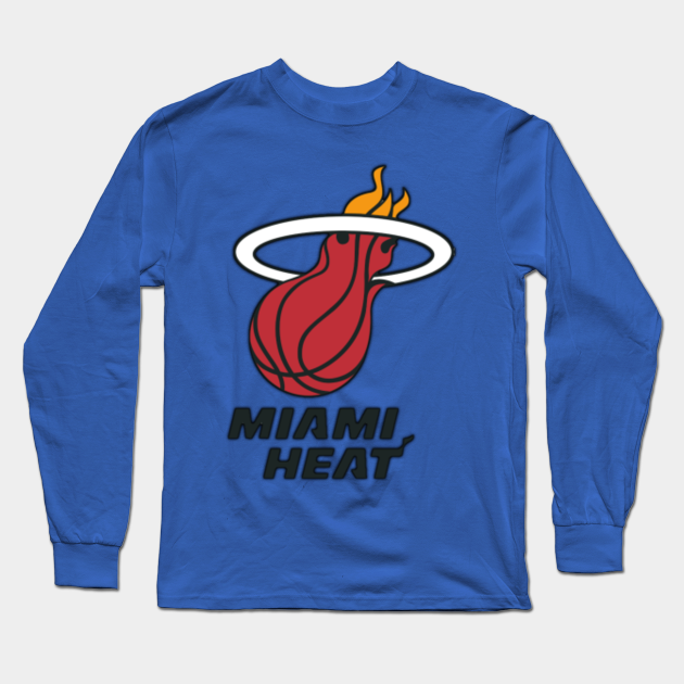 Miami nba Miami Heat Long Sleeve TShirt TeePublic